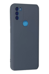 General Mobile GM 21 Plus Kılıf Nano içi Kadife Silikon - Gri