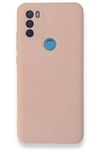 General Mobile GM 21 Plus Kılıf Nano içi Kadife Silikon - Pudra