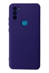 General Mobile GM 21 Plus Kılıf Nano içi Kadife Silikon - Mor