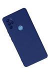 General Mobile GM 21 Pro Kılıf Nano içi Kadife Silikon - Lacivert