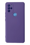 General Mobile GM 21 Pro Kılıf Nano içi Kadife Silikon - Mor