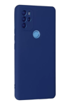 General Mobile GM 21 Pro Kılıf Nano içi Kadife Silikon - Lacivert