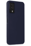 General Mobile GM 23 Kılıf First Silikon - Lacivert