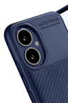 Honor 400 Kılıf Auto Focus Karbon Kapak - Lacivert