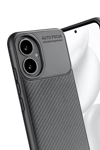 Honor 400 Kılıf Auto Focus Karbon Kapak - Gri