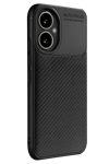 Honor 400 Kılıf Auto Focus Karbon Kapak - Siyah