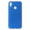 Huawei Honor 8C Kılıf First Silikon - Mavi