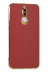 Huawei Mate 10 Lite Kılıf Volet Silikon - Kırmızı