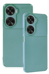 Huawei Nova 12 SE Kılıf Auto Focus Karbon Kapak - Koyu Yeşil