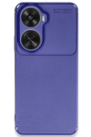 Huawei Nova 12 SE Kılıf Auto Focus Karbon Kapak - Lacivert