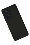 Huawei Nova 9 SE Kılıf Nano içi Kadife Silikon - Siyah