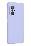 Huawei Nova 9 SE Kılıf Nano içi Kadife Silikon - Lila