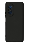 Huawei Nova 9 SE Kılıf Nano içi Kadife Silikon - Siyah
