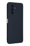 Huawei Nova Y70 Kılıf Nano içi Kadife Silikon - Lacivert