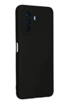 Huawei Nova Y70 Kılıf Nano içi Kadife Silikon - Siyah