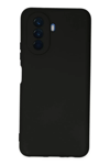 Huawei Nova Y70 Kılıf Nano içi Kadife Silikon - Siyah