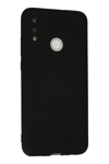 Huawei P Smart 2019 Kılıf Nano içi Kadife Silikon - Siyah