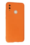Huawei P Smart 2019 Kılıf Nano içi Kadife Silikon - Turuncu