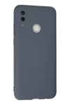 Huawei P Smart 2019 Kılıf Nano içi Kadife Silikon - Gri