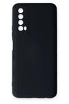 Huawei P Smart 2021 Kılıf Nano içi Kadife Silikon - Lacivert