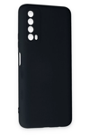 Huawei P Smart 2021 Kılıf Nano içi Kadife Silikon - Lacivert