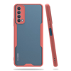 Huawei P Smart 2021 Kılıf Platin Silikon - Pembe