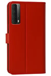 Huawei P Smart 2021 Kılıf Trend S Plus Kapaklı Kılıf - Kırmızı