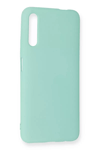 Huawei P Smart Pro / Y9S Kılıf Nano içi Kadife Silikon - Turkuaz