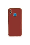 Huawei P20 Lite Kılıf Volet Silikon - Kırmızı