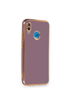 Huawei P20 Lite Kılıf Volet Silikon - Mor