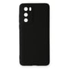 Huawei P40 Kılıf First Silikon - Siyah