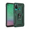 Huawei P40 Lite E Kılıf Sofya Yüzüklü Silikon Kapak - Yeşil
