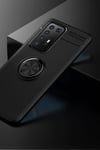 Huawei P40 Pro Kılıf Range Yüzüklü Silikon - Siyah