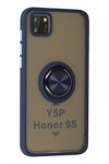 Huawei Y5P Kılıf Montreal Yüzüklü Silikon Kapak - Lacivert