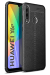 Huawei Y6P Kılıf Auto Focus Kapak - Siyah