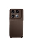 İnfinix GT 20 Pro Kılıf Auto Focus Karbon Kapak - Kahverengi
