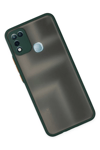 İnfinix Hot 10 Play Kılıf Montreal Silikon Kapak - Yeşil