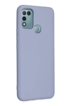 İnfinix Hot 10 Play Kılıf Nano içi Kadife Silikon - Lila