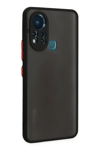 İnfinix Hot 11s Kılıf Montreal Silikon Kapak - Siyah
