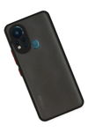 İnfinix Hot 11s Kılıf Montreal Silikon Kapak - Siyah