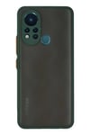 İnfinix Hot 11s Kılıf Montreal Silikon Kapak - Yeşil