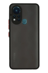 İnfinix Hot 11s Kılıf Montreal Silikon Kapak - Siyah