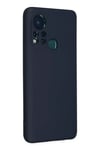 İnfinix Hot 11s Kılıf Nano içi Kadife Silikon - Lacivert