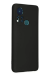 İnfinix Hot 11s Kılıf Nano içi Kadife Silikon - Siyah
