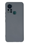 İnfinix Hot 11s Kılıf Nano içi Kadife Silikon - Gri
