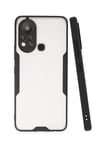 İnfinix Hot 11s Kılıf Platin Silikon - Siyah
