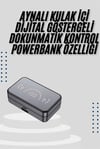 İos Android Uyumlu Bluetooth Kulaklık Kablosuz Kulaklık Yüksek Basslı