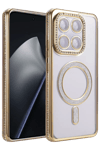 Mi 15T Pro Joke Simli Magneticsafe Kılıf - Gold