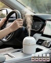 Mini Hava Nemlendirici 5 Esans Hediyeli LED Işıklı Sessiz Çalışan Aromaterapi Difüzörü