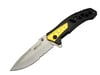 Mtech 4191 Sarı Kamp Çakı 21cm - Yarı Otomatik, Kemerlikli, Testere Detaylı, Desenli Sap